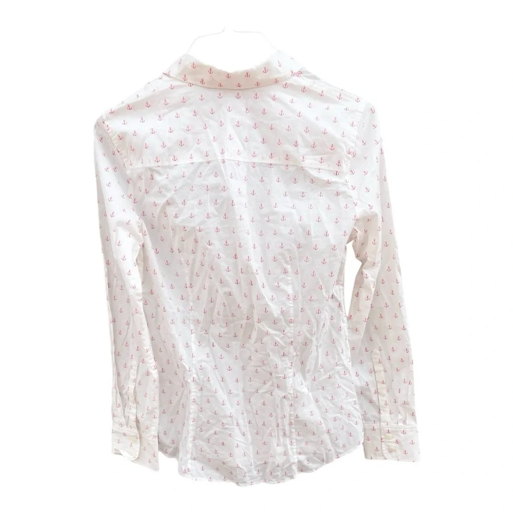 NWT J. CREW Anchor Button Blouse